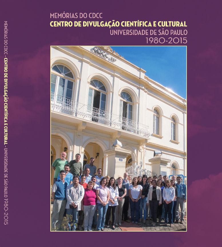 Capa e link para o livro Memórias do CDCC